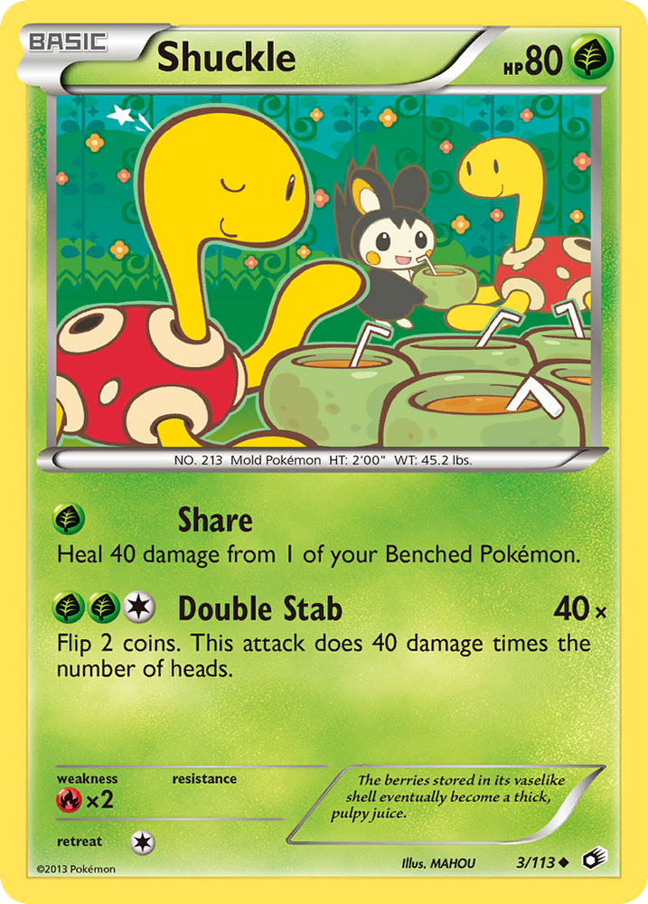 Pokemon | Shuckle (3/113) [Black & White: Legendary Treasures] | The Nerd Merchant