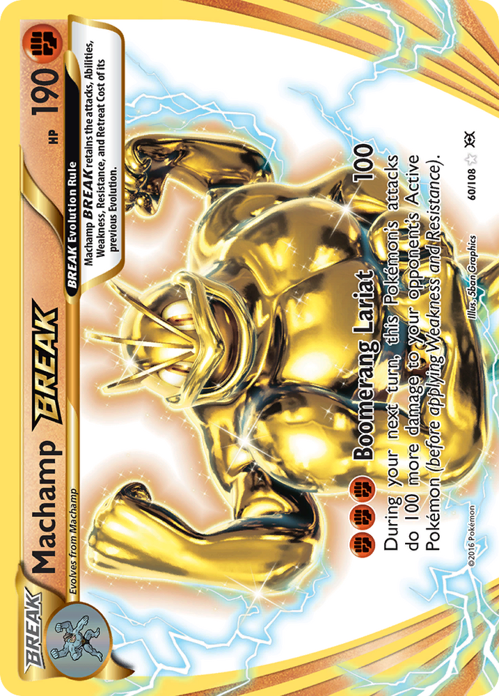 Pokemon | Machamp BREAK (60/108) [XY: Evolutions] | The Nerd Merchant