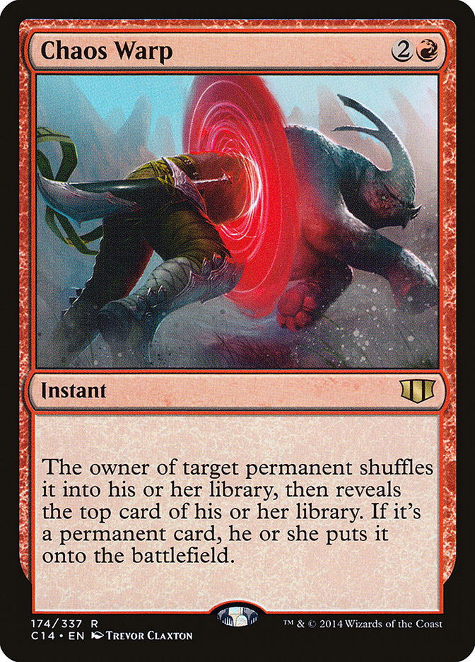 Magic | Chaos Warp [Commander 2014] | The Nerd Merchant