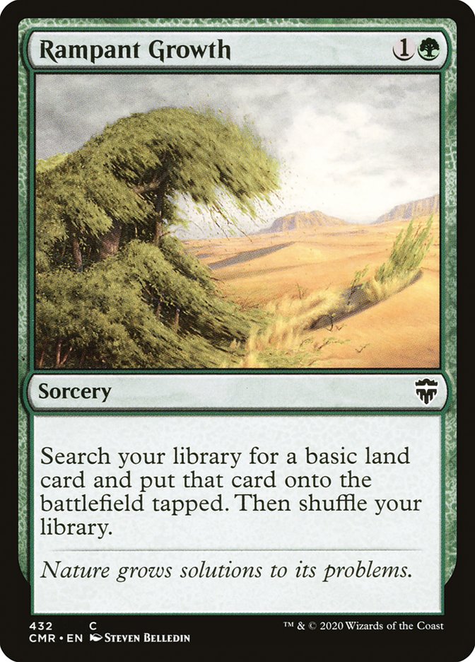 Magic | Rampant Growth [Commander Legends] | The Nerd Merchant