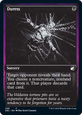 Magic | Duress [Innistrad: Double Feature] | The Nerd Merchant