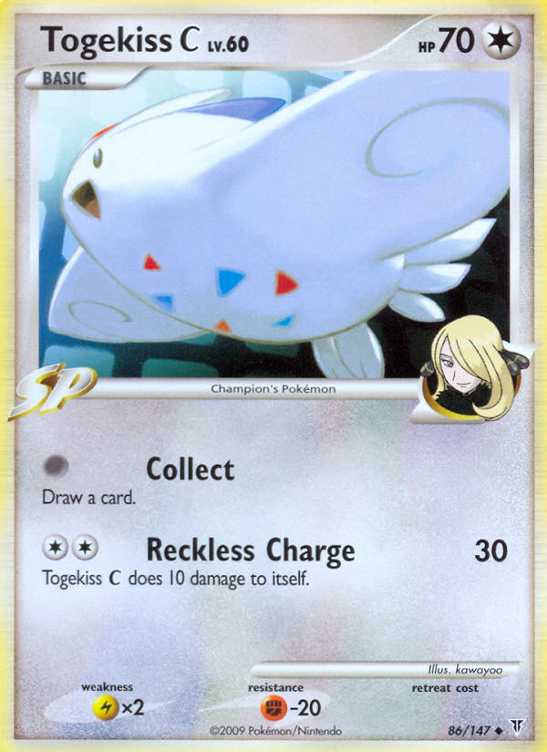 Pokemon | Togekiss C (86/147) [Platinum: Supreme Victors] | The Nerd Merchant