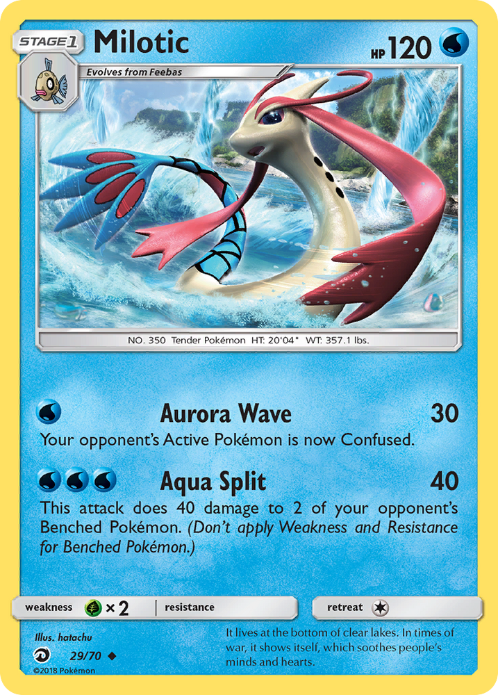Pokemon | Milotic (29/70) [Sun & Moon: Dragon Majesty] | The Nerd Merchant