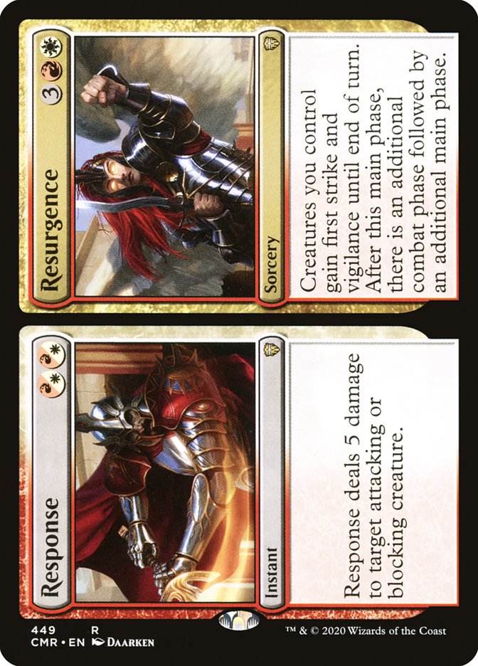 Magic | Response // Resurgence [Commander Legends] | The Nerd Merchant