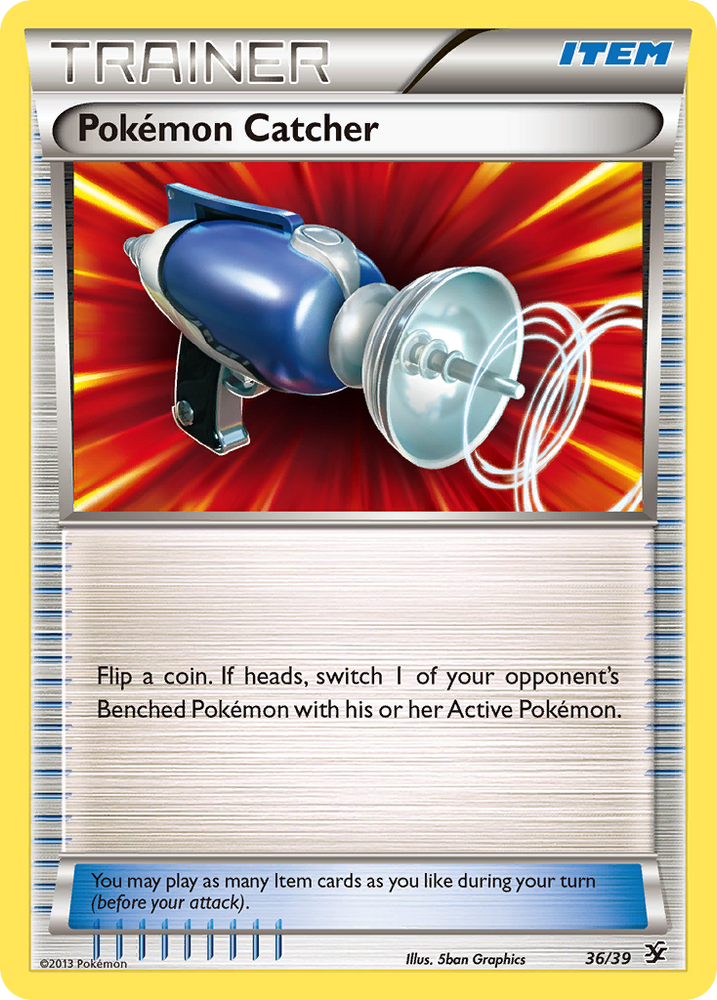 Pokemon| Pokemon Catcher (36/39) [XY: Kalos Starter Set] | The Nerd Merchant