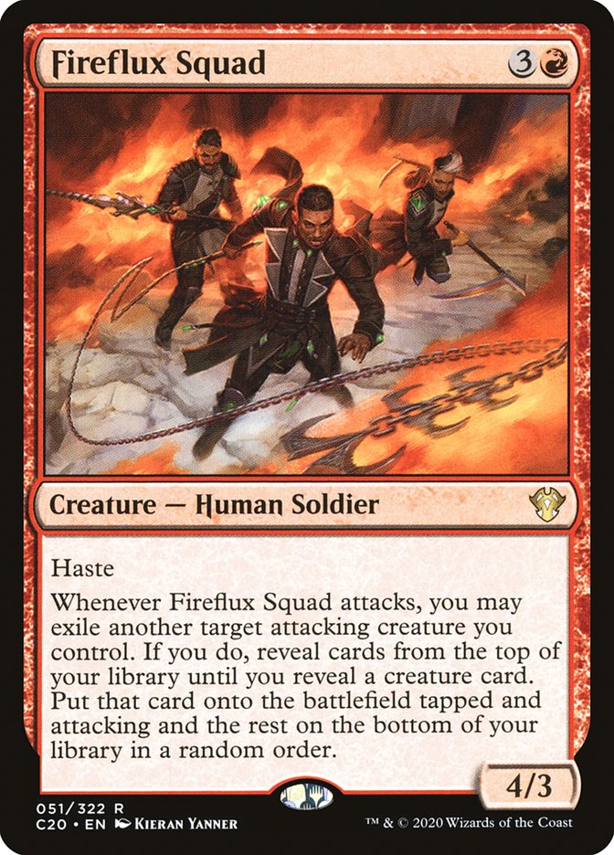Magic | Fireflux Squad [Commander 2020] | The Nerd Merchant