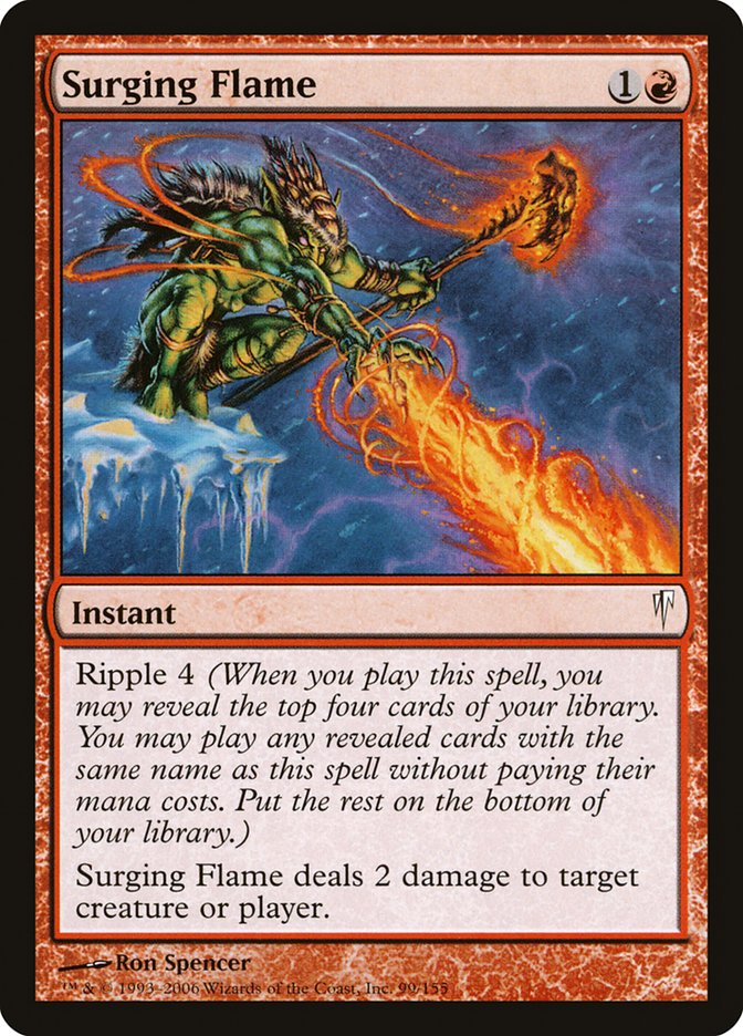 Magic | Surging Flame [Coldsnap] | The Nerd Merchant