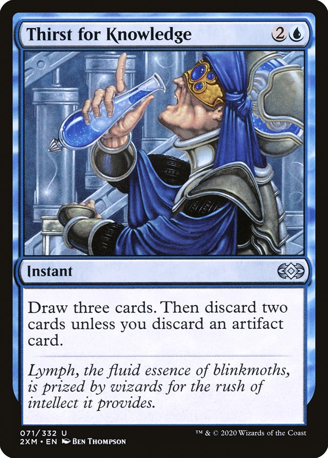 Magic | Thirst for Knowledge [Double Masters] | The Nerd Merchant