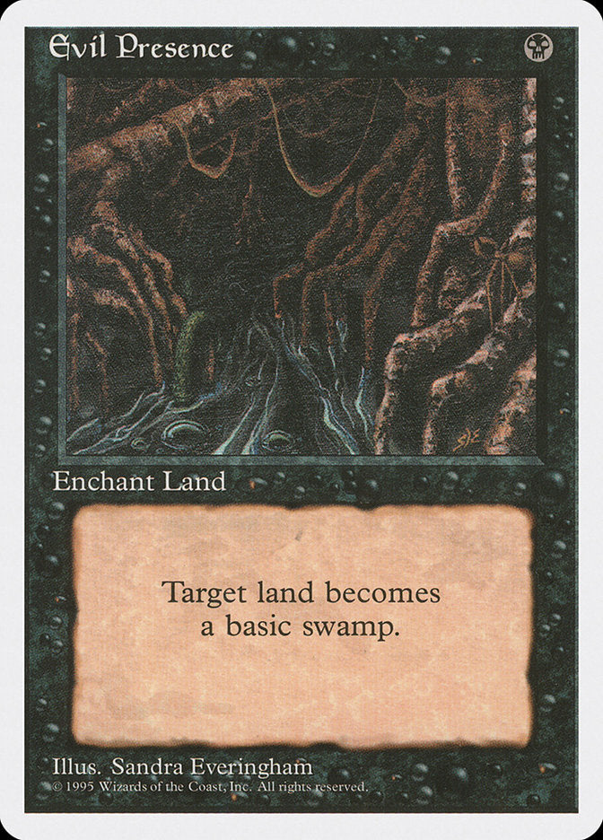 Magic | Evil Presence [Fourth Edition] | The Nerd Merchant