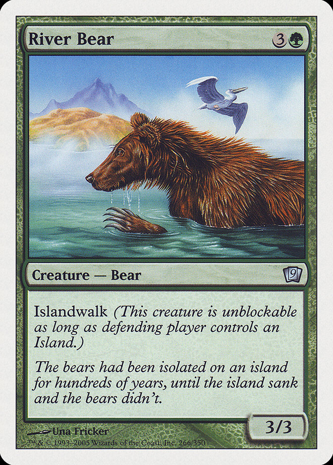 Magic | River Bear [Ninth Edition] | The Nerd Merchant