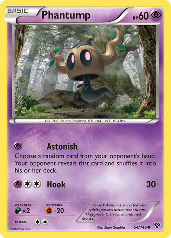 Pokemon | Phantump (54/146) [XY: Base Set] | The Nerd Merchant