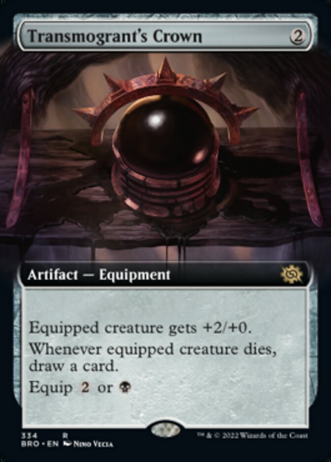 Magic | Transmogrant's Crown (Extended Art) [The Brothers' War] | The Nerd Merchant