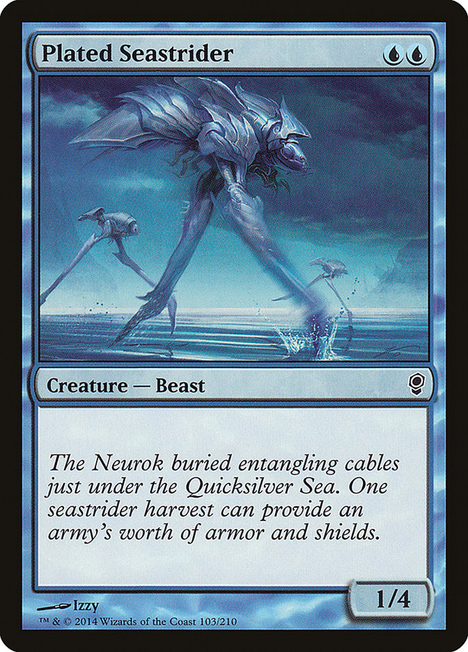Magic | Plated Seastrider [Conspiracy] | The Nerd Merchant