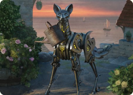 Magic | Clockwork Fox Art Card [Commander Legends: Battle for Baldur's Gate Art Series] | The Nerd Merchant