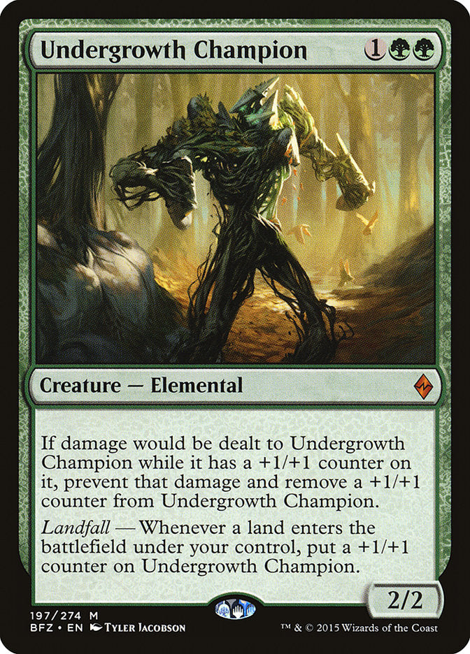 Magic | Undergrowth Champion [Battle for Zendikar] | The Nerd Merchant