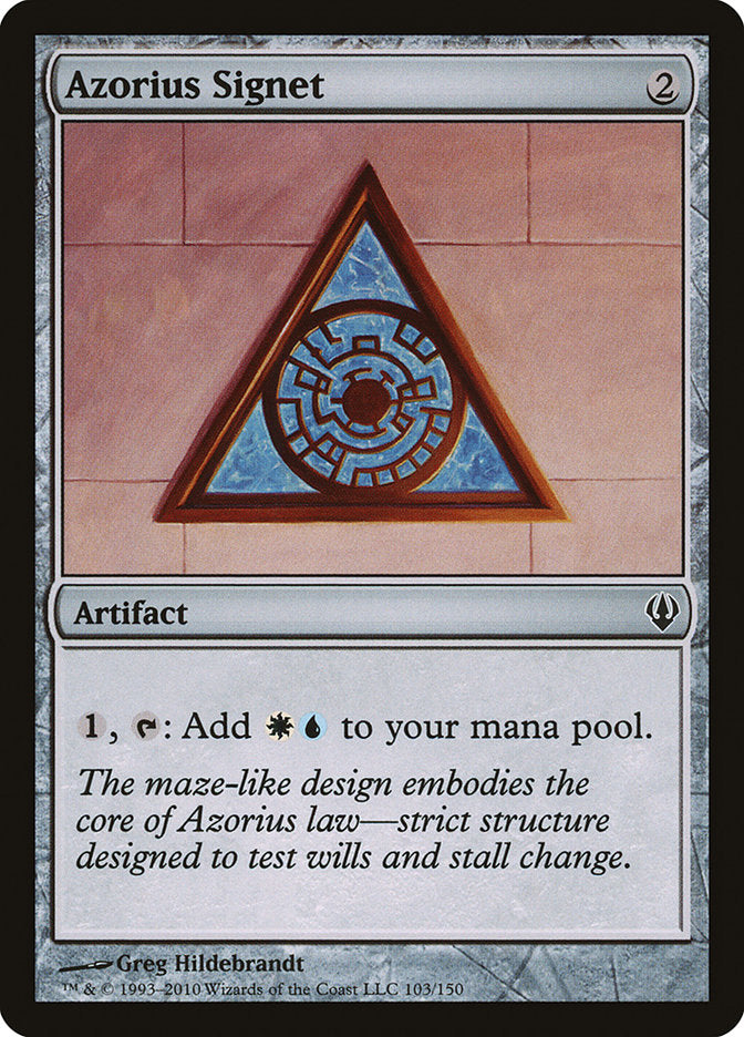 Magic | Azorius Signet [Archenemy] | The Nerd Merchant