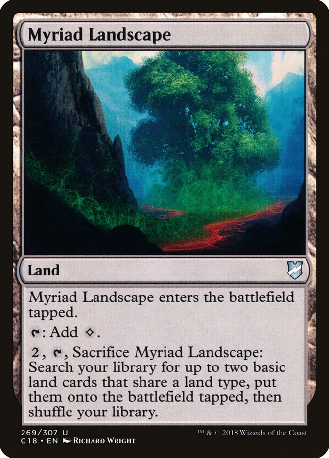 Magic | Myriad Landscape [Commander 2018] | The Nerd Merchant