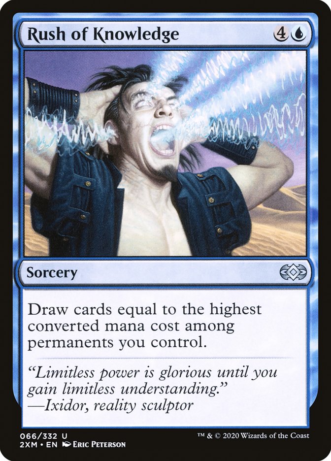 Magic | Rush of Knowledge [Double Masters] | The Nerd Merchant
