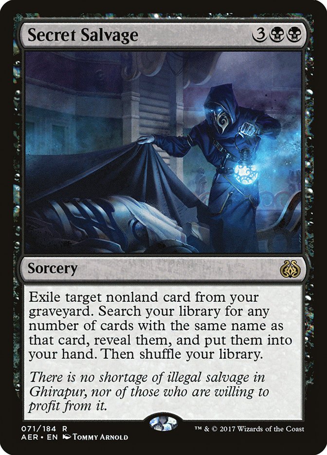 Magic | Secret Salvage [Aether Revolt] | The Nerd Merchant