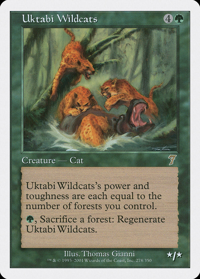 Magic | Uktabi Wildcats [Seventh Edition] | The Nerd Merchant