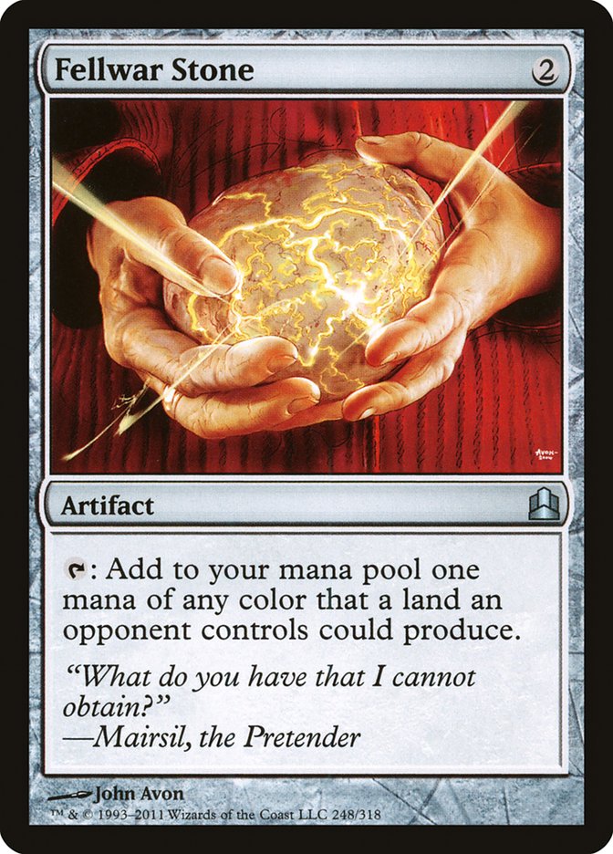 Magic | Fellwar Stone [Commander 2011] | The Nerd Merchant
