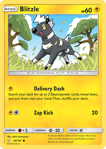 Pokemon | Blitzle (44/181) [Sun & Moon: Team Up] | The Nerd Merchant