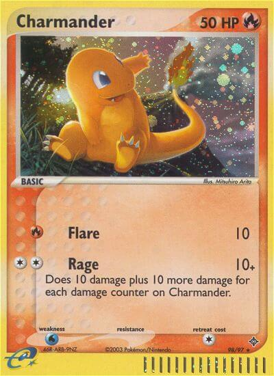 Pokemon | Charmander (98/97) [EX: Dragon] | The Nerd Merchant