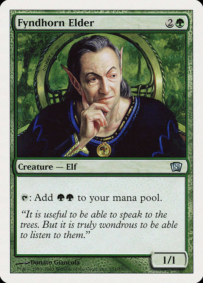 Magic | Fyndhorn Elder [Eighth Edition] | The Nerd Merchant
