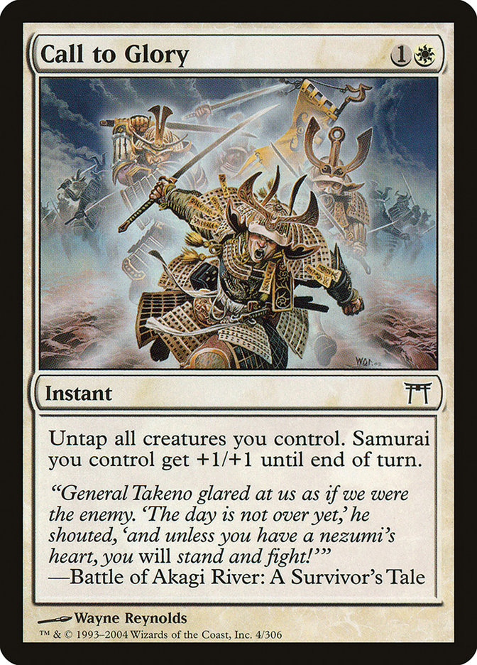 Magic | Call to Glory [Champions of Kamigawa] | The Nerd Merchant