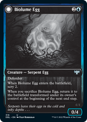 Magic | Biolume Egg // Biolume Serpent [Innistrad: Double Feature] | The Nerd Merchant
