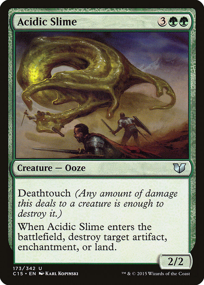 Magic | Acidic Slime [Commander 2015] | The Nerd Merchant