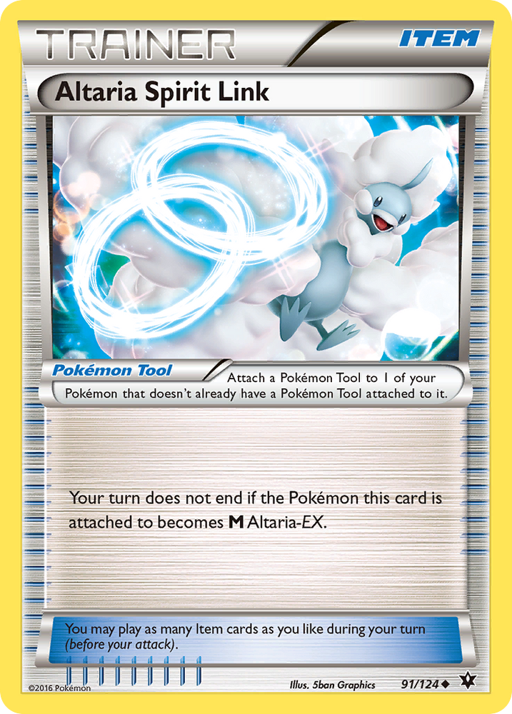 Pokemon | Altaria Spirit Link (91/124) [XY: Fates Collide] | The Nerd Merchant