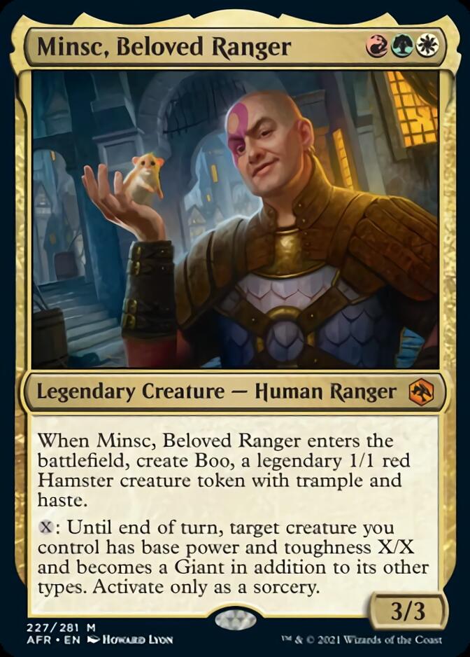 Magic | Minsc, Beloved Ranger [Dungeons & Dragons: Adventures in the Forgotten Realms] | The Nerd Merchant