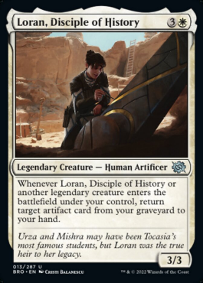 Magic | Loran, Disciple of History [The Brothers' War] | The Nerd Merchant