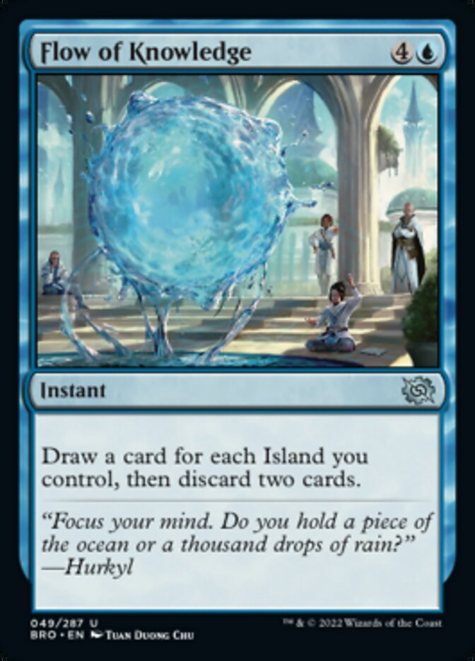 Magic | Flow of Knowledge [The Brothers' War] | The Nerd Merchant