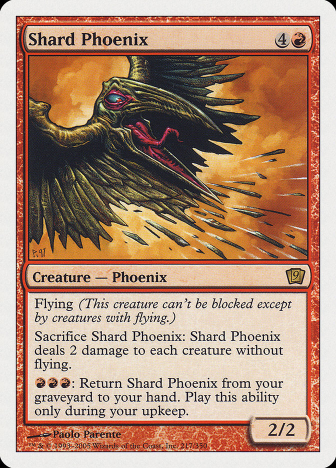 Magic | Shard Phoenix [Ninth Edition] | The Nerd Merchant