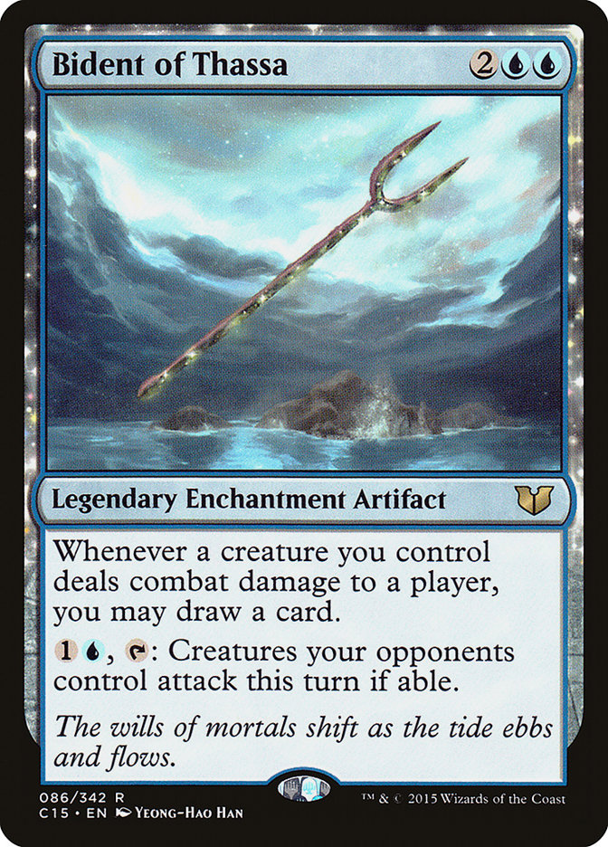 Magic | Bident of Thassa [Commander 2015] | The Nerd Merchant