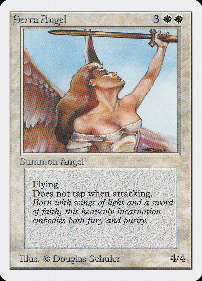 Magic | Serra Angel [Unlimited Edition] | The Nerd Merchant