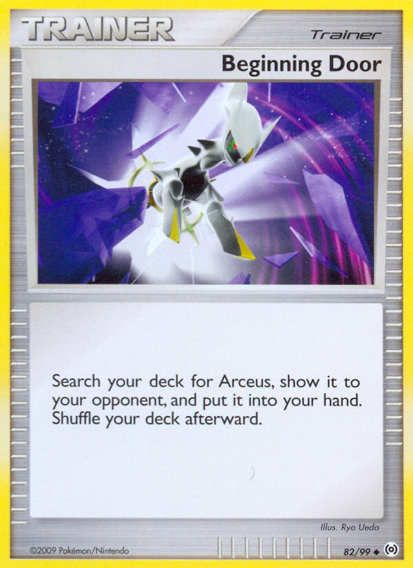 Pokemon | Beginning Door (82/99) [Platinum: Arceus] | The Nerd Merchant