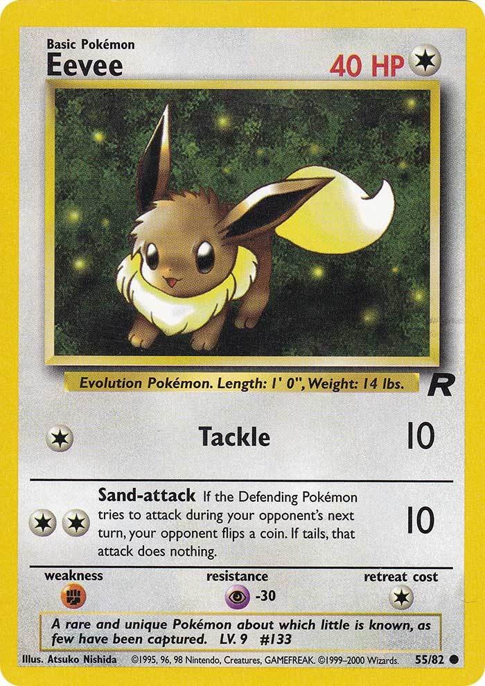 Pokemon | Eevee (55/82) [Team Rocket Unlimited] | The Nerd Merchant