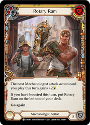 Flesh and Blood TCG | Rotary Ram (Yellow) [EVR083] (Everfest)  1st Edition Normal | The Nerd Merchant