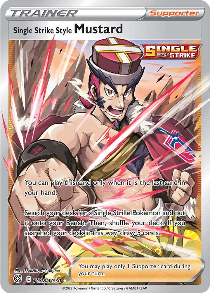 Pokemon | Single Strike Style Mustard (TG28/TG30) [Sword & Shield: Brilliant Stars] | The Nerd Merchant