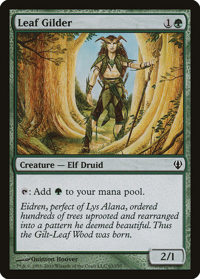 Magic | Leaf Gilder [Archenemy] | The Nerd Merchant