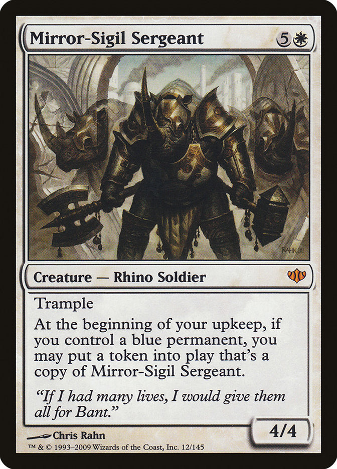 Magic | Mirror-Sigil Sergeant [Conflux] | The Nerd Merchant