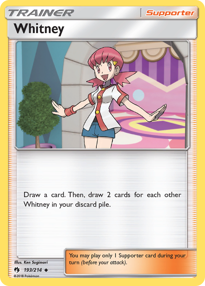 Pokemon | Whitney (193/214) [Sun & Moon: Lost Thunder] | The Nerd Merchant