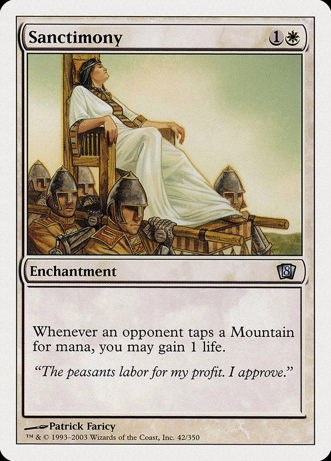 Magic | Sanctimony [Eighth Edition] | The Nerd Merchant