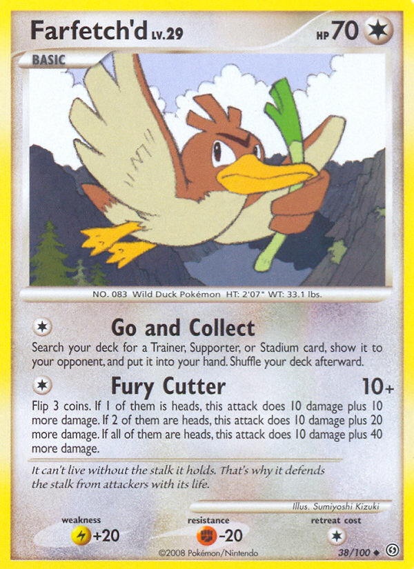 Pokemon | Farfetch'd (38/100) [Diamond & Pearl: Stormfront] | The Nerd Merchant