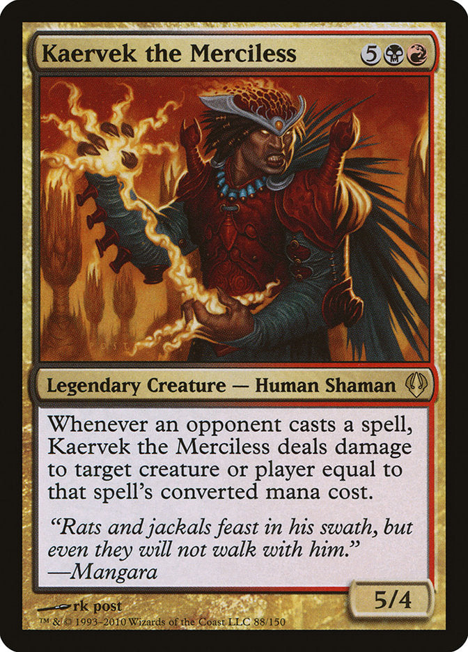 Magic | Kaervek the Merciless [Archenemy] | The Nerd Merchant