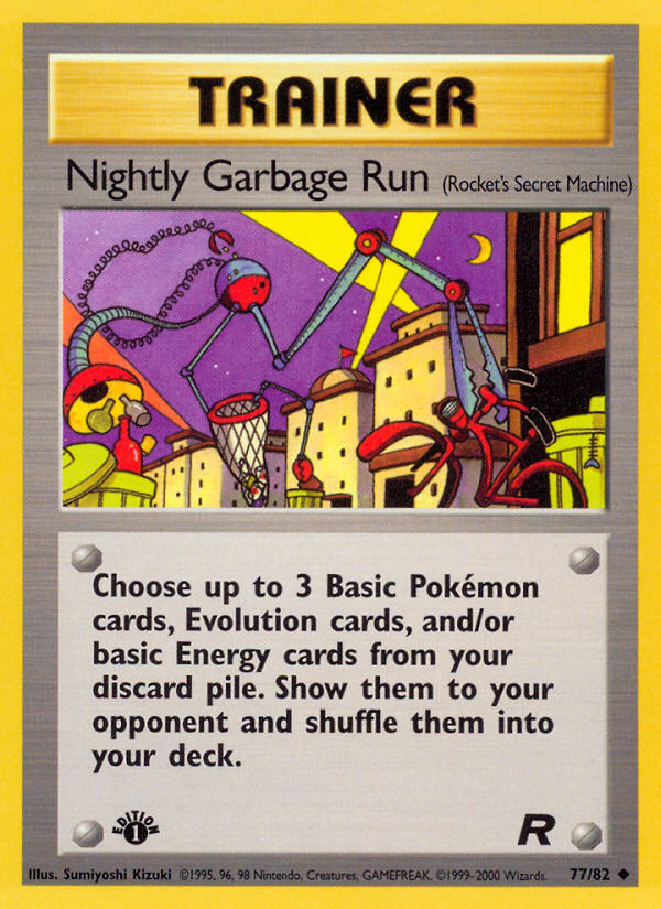 Pokemon | Nightly Garbage Run (77/82) [Team Rocket 1st Edition] | The Nerd Merchant