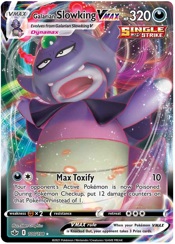 Pokemon | Galarian Slowking VMAX (100/198) [Sword & Shield: Chilling Reign] | The Nerd Merchant